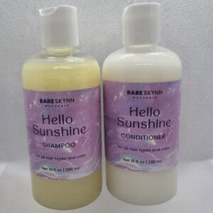 Image showing Bare Skynn Naturals - Hello Sunshine Shampoo & Conditioner for sale in Jamaica